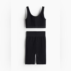 H&M Maternity Black Maternity Set